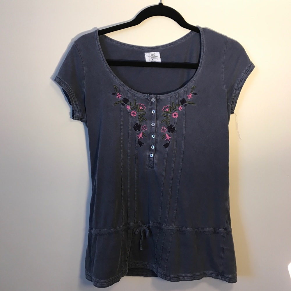 LOGG by H&M size S floral shirt